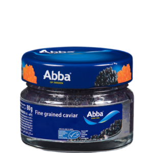 CAVIAR – FINE GRAINED FISH ROE, BLACK, 80 G