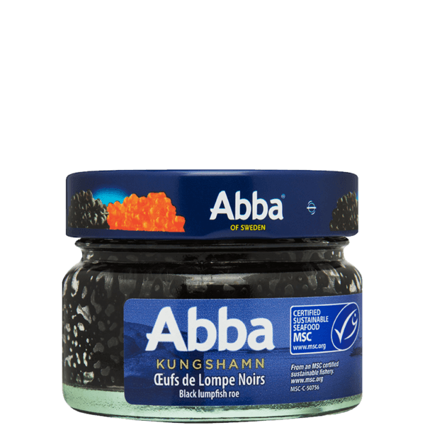 Abba Seafood Lumpfish Roe, Black